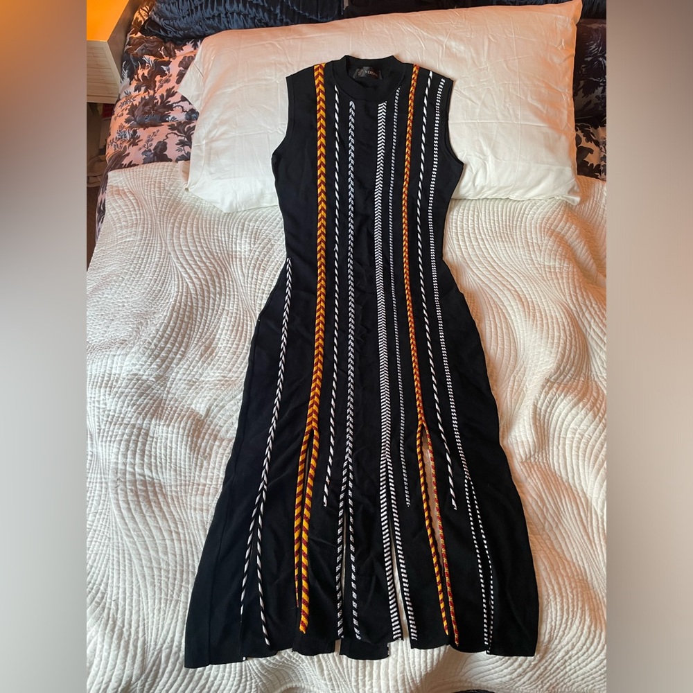 Versace Fringe Dress